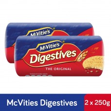 McVitie’s Digestives Biscuits (250g x 2)
